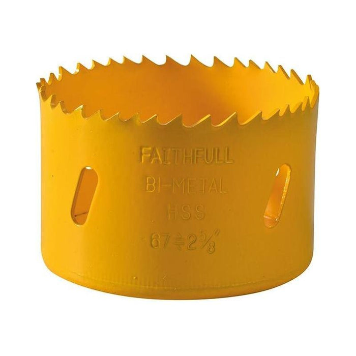 Faithfull Bi-Metal Cobalt Holesaw 67mm Faithfull - Town Tools