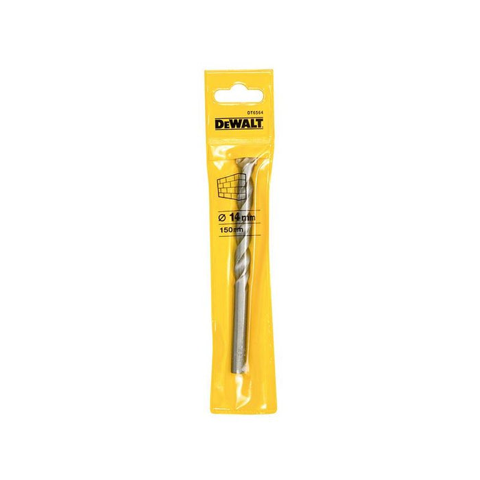 Dewalt Power Tools Masonry Drill Bit 14.0mm OL:150mm WL:82mm DeWALT Power Tools - Town Tools