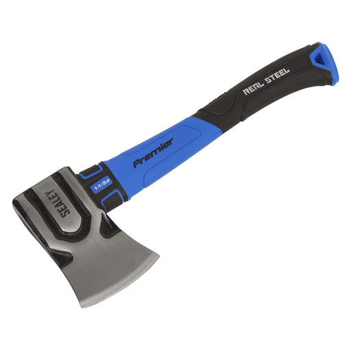 Sealey Premier Premier Hand Axe with Fibreglass Shaft 1.5lb AXG98 Sealey Premier - Town Tools 