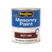 Rustins Quick Dry Masonry Paint Matt Red 250ml Rustins - Town Tools