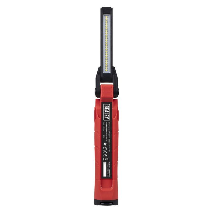Sealey Rechargeable 360 Inspection Light 10W & 2 x 4W SMD LED - Red LED3605R Sealey - Town Tools 