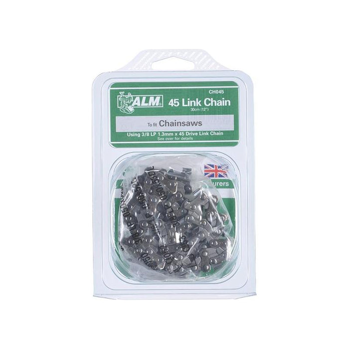 Alm Manufacturing CH045 Chainsaw Chain 3/8in x 45 links 1.3mm - Fits 30cm Bars ALM Manufacturing - Town Tools