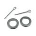 Faithfull Spare Split Pins & Washers for FAITRUCKPH & FAITRUCKSC Faithfull - Town Tools