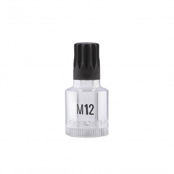 Carlyle Tools 3/8Dr M12 Multispline Bit 48mm Long