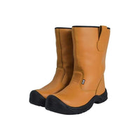 Scan Texas Lined Rigger Boots Tan UK 12 EUR 47