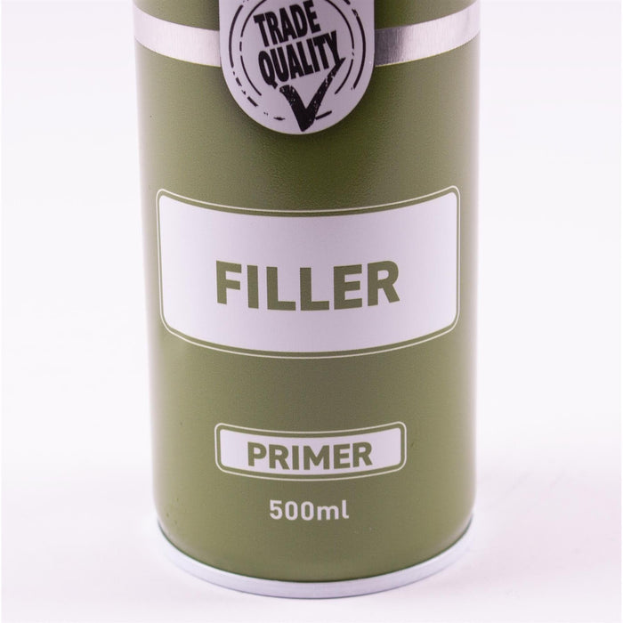 4x Autotek Yellow Filler Primer 500ML High Covering Spray Paint Professional Autotek - Town Tools 