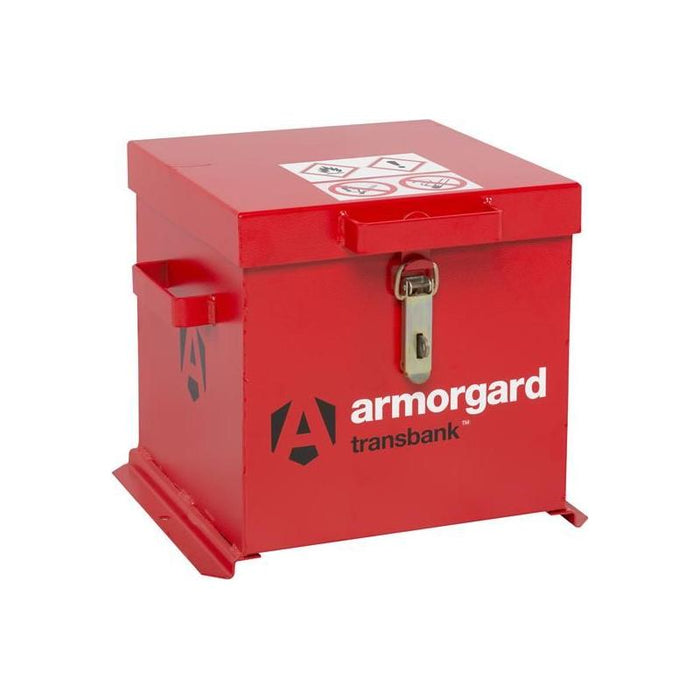 Armorgard TRB1 TransBank™ Hazard Transport Box 430 x 415 x 365mm Armorgard - Town Tools