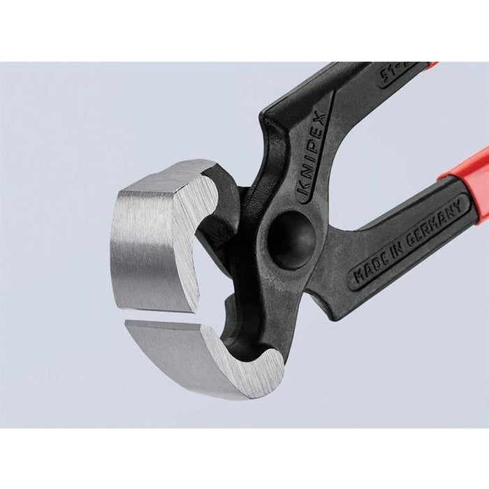 Knipex Hammerhead Style Carpenter's Pincers PVC Grip 210mm (8.1/4in) Knipex - Town Tools