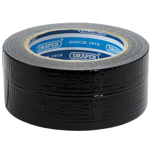 Draper Duct Tape Roll, 33m x 50mm, Black 49432 Draper - Town Tools 