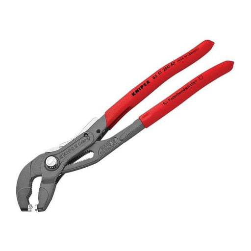 Knipex Spring Hose Clamp Pliers with Locking Device 250mm Knipex - Town Tools