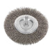 Sealey Flat Wire Brush Stainless Steel 100mm with 6mm Shaft SFBS100 Sealey - Town Tools 