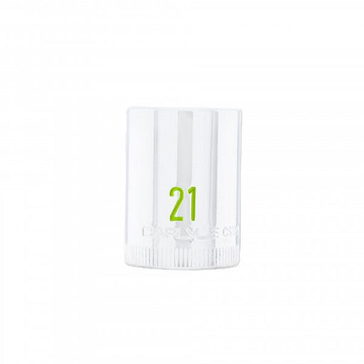 Carlyle Tools 1/2 Drive 21mm 6 Point Chrome Socket - image 1