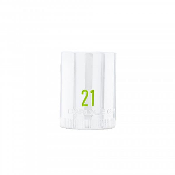 Carlyle Tools 1/2 Drive 21mm 6 Point Chrome Socket
