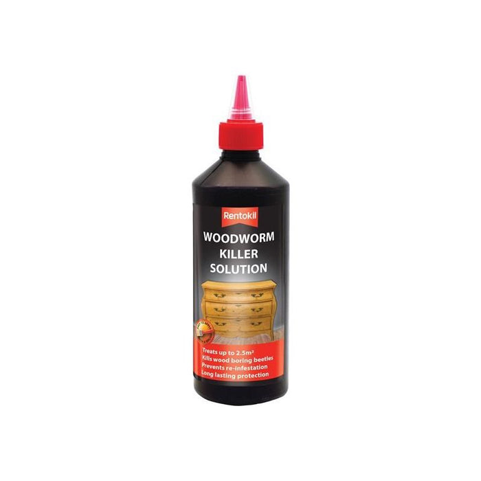 Rentokil Woodworm Killer Solution 500ml Rentokil - Town Tools