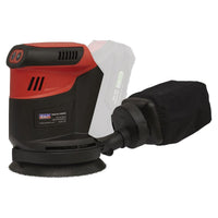 Sealey Orbital Palm Sander 20V SV20 Series125mm Body Only CP20VOS