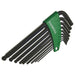 Faithfull Imperial Ball End Long Arm Hexagon Key Set, 9 Piece Faithfull - Town Tools