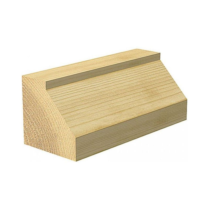 Trend 46/37 x 1/4 TCT Bearing Guided Chamfer 45° 31.8 x 12mm Trend - Town Tools