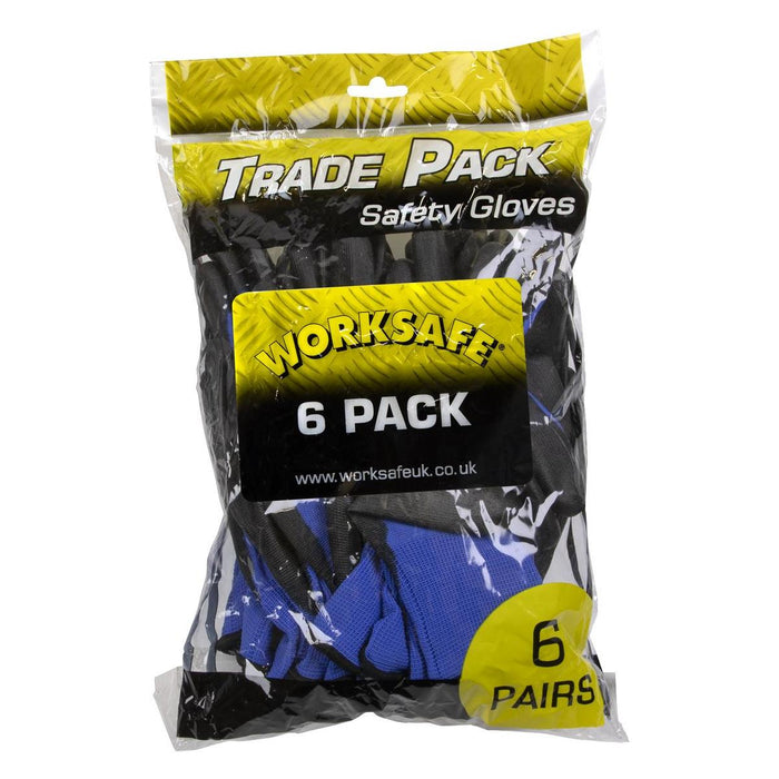 Sealey Lightweight Precision Grip Gloves (X-Large) Pack of 6 Pairs TSP117XL/6 Sealey - Town Tools 