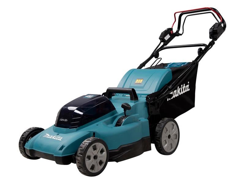 Makita DLM481CT2 Self-Propelled Lawn Mower 36V (2 x 18V) 2 x 5.0Ah Li-ion Makita - Town Tools
