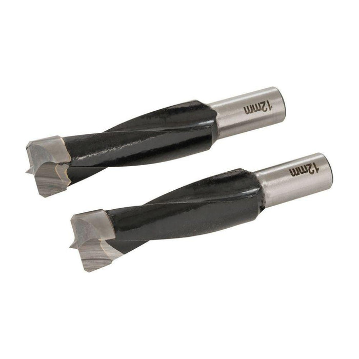 Triton Dowel Jointer Bits 12mm 2pk TDJDB12 Triton - Town Tools 