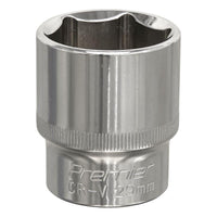 Sealey WallDrive Socket 29mm 1/2"Sq Drive Fully Polished SP1229