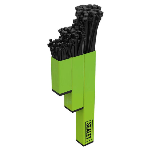 Sealey Magnetic Cable Tie Holder Hi-Vis Green APCTHHV Sealey - Town Tools 