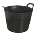 Sealey Heavy-Duty Flexi Tub 40L Black SFT40B Sealey - Town Tools 