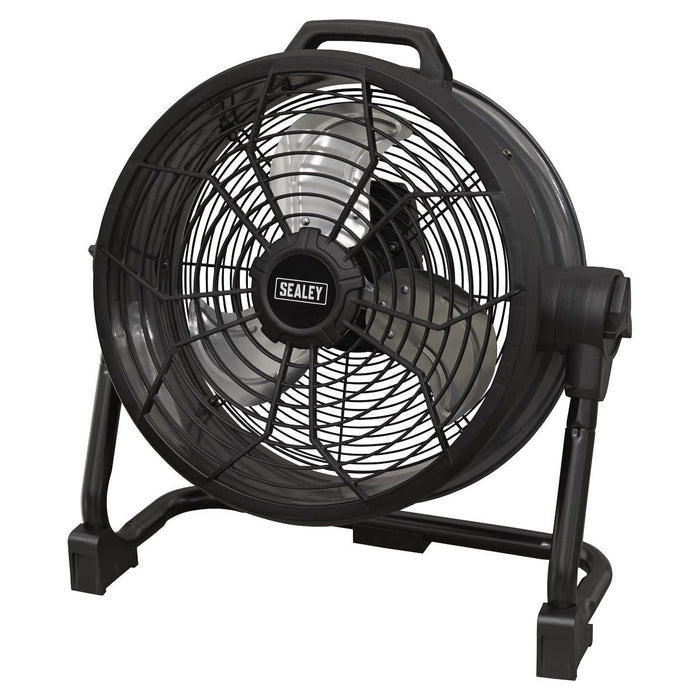 Sealey 2-in-1 Cordless/Corded High Velocity Drum Fan 16" 230V/20V SV20 Series Sealey - Town Tools 