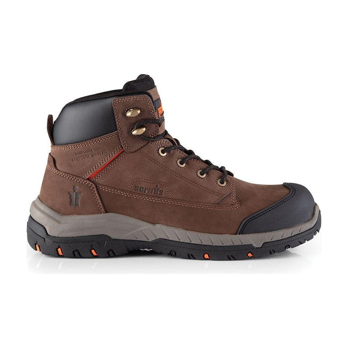 Scruffs Solleret Safety Boots Brown 17107 Size 11/46 Scruffs - Town Tools 