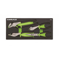 Carlyle Tools 4 Pc Plier Set