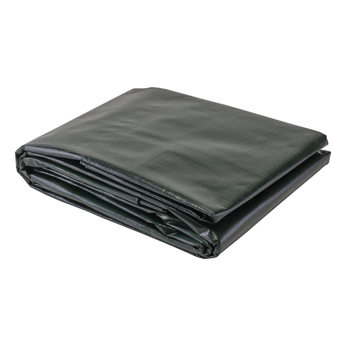 Draper Heavy-Duty Polyethylene Tarpaulin, 4 x 6m, Green 13488 Draper - Town Tools 