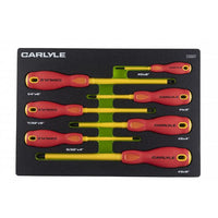 Carlyle Tools 7 Pc Combination Insulated Screwdriver Set