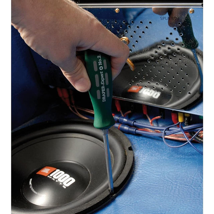 Draper Expert PZ Type Mechanic's Screwdriver, No.2 x 100mm 55506 Draper - Town Tools 