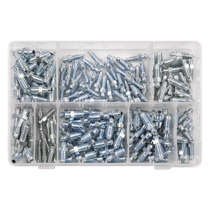 Sealey Bleed Nipple Assortment 160pc AB160BN Sealey - Town Tools 
