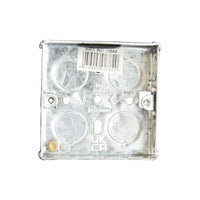 Dencon Metal Back Box 1-Gang 16mm