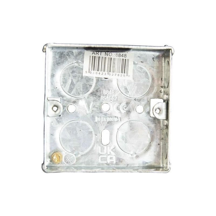 Dencon Metal Back Box 1-Gang 16mm Dencon - Town Tools