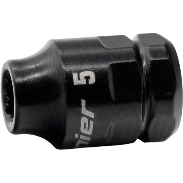 Sealey 1/4"Dr Go-Through Lock-on Low Profile Socket 5mm