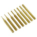 Sealey Brass Pin Punch Set 8pc AKB08 Sealey - Town Tools 