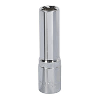 Sealey WallDrive Socket 10mm Deep 3/8"Sq Drive Fully Polished SP3810D