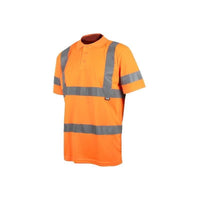 Scan Hi-Vis Polo Shirt Orange - M (40in)
