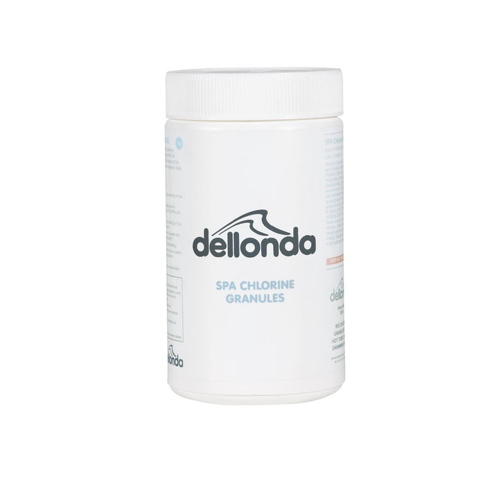 Dellonda Chlorine Granules for Hot Tubs/Spas & Swimming Pools 1kg DL50