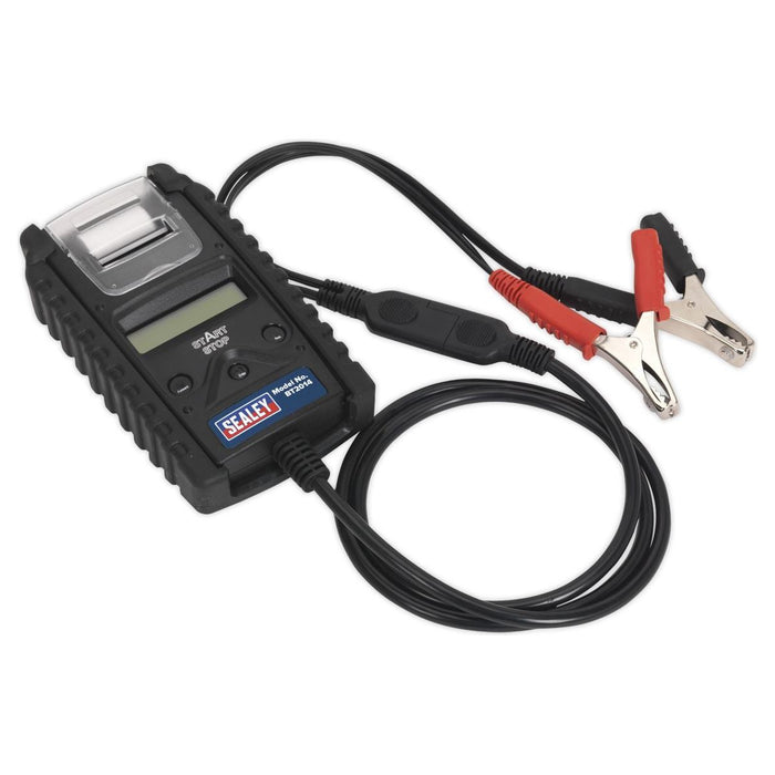 Sealey Digital Start/Stop Battery & Alternator Tester with Printer 6/12/24V Sealey - Town Tools 