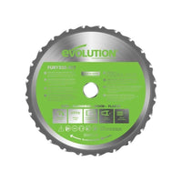 Evolution FURY® Multi-Purpose TCT Circular Saw Blade 255 x 25.4mm x 24T