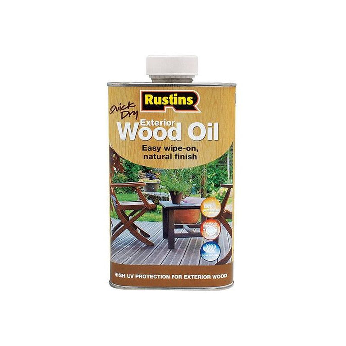Rustins Exterior Wood Oil 1 litre Rustins - Town Tools