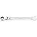 Metric Combination Spanner with Flexible Head and Double Ratcheting Features (9mm) Draper - Town Tools