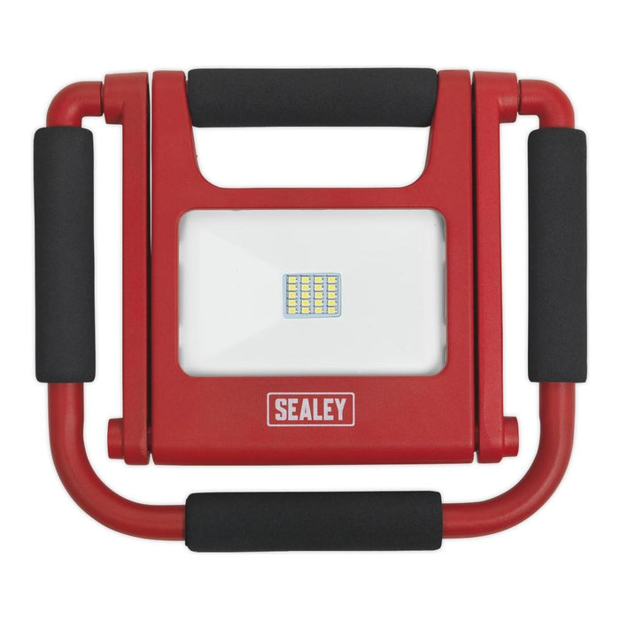 Sealey Rechargeable Fold Flat Floodlight 20W Smd Led Lith Sealey - Town Tools 