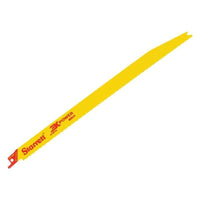 Starrett BT121014-5 Bi-Metal Reciprocating Blade, Tapered 300mm 10-14 TPI (Pack 5)