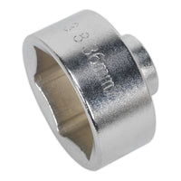 Sealey Low Profile Oil Filter Socket 36mm 3/8"Sq Drive SX114