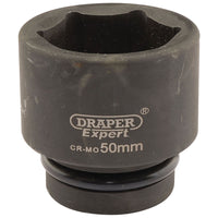 Draper Expert HI-TORQ 6 Point Impact Socket, 1" Sq. Dr., 50mm 05125