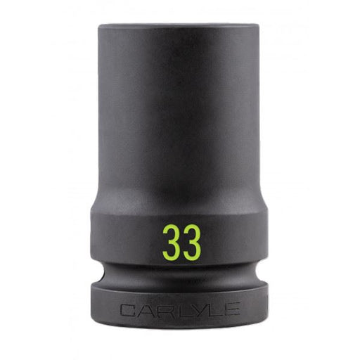 Carlyle Tools 3/4Dr Deep 6Pt Impact Socket 33mm - image 1